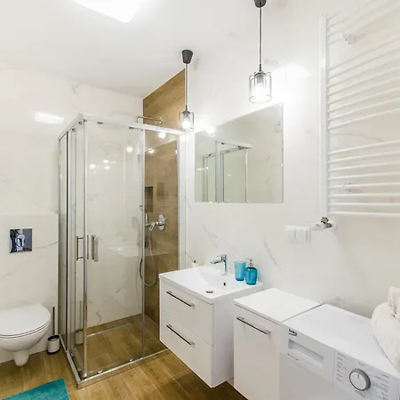 Teal Apartment- Wifi Parking 15 Min Od Rynku Βρότσλαβ